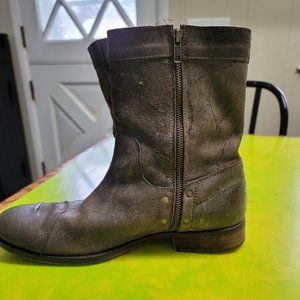 mens DIESEL Side Zip Boots